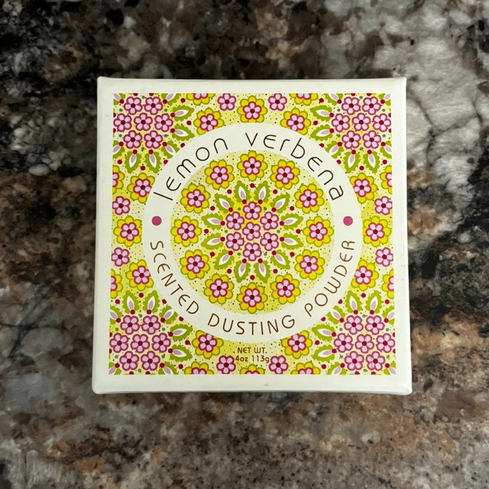 Greenwich Bay Trading Co. Scented Dusting Powder | 4 Ounce | Lemon Verbena